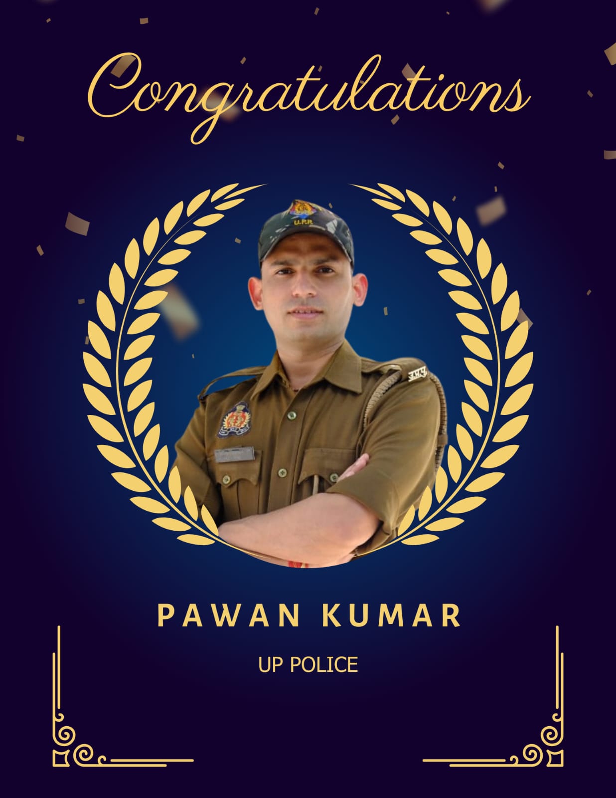 Pawan Kumar UP Police selection Vimarsh Learning Noida
