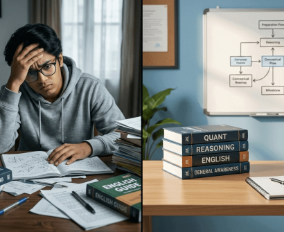 Beginner student planning how to start SSC preparation with structured roadmap