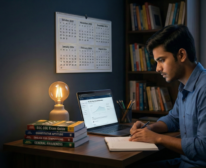 How to Prepare for SSC CGL in 6 Months - Complete Study Plan for Beginners